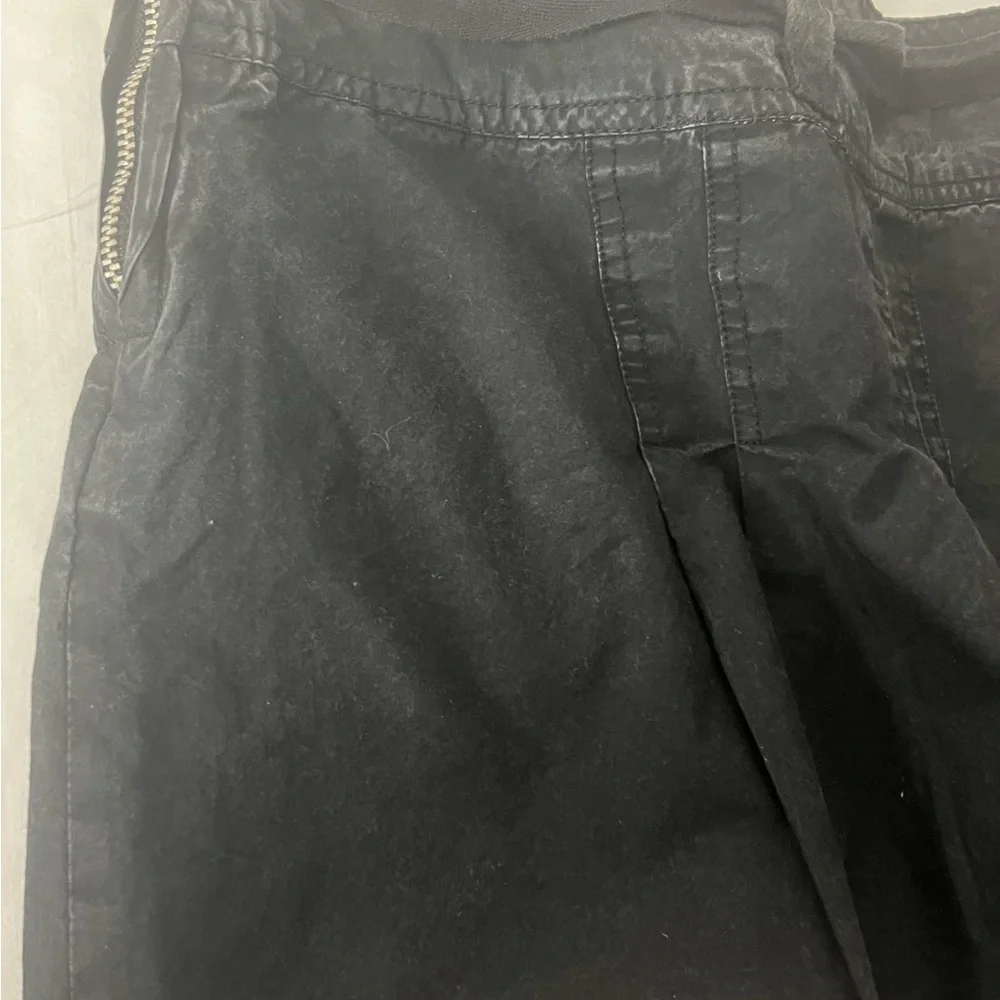 Sugar‎ and Summer Girl’s Chic Black Skirt with Buckle Pockets, Size L, NWOT